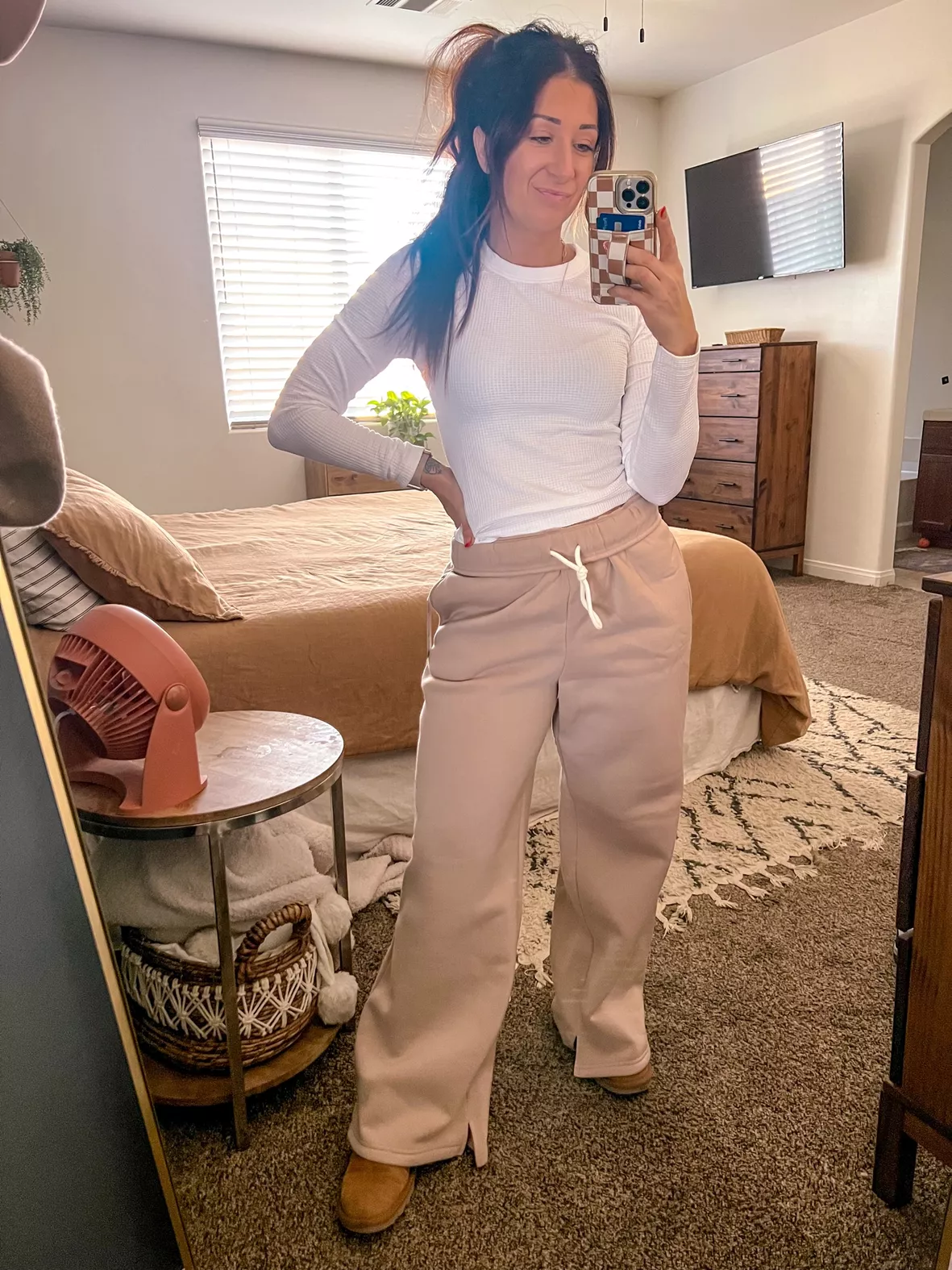 Fimally found the $10 Wide Leg Sweatpants at my Walmart! Sizes