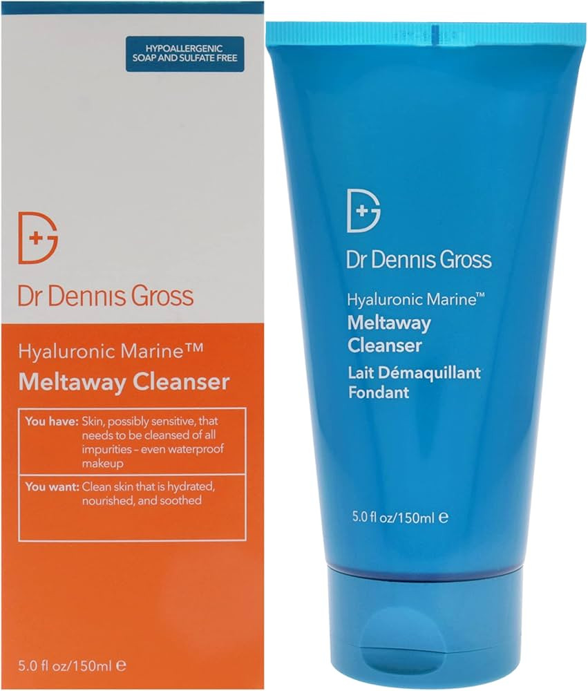 Dr Dennis Gross Hyaluronic Marine Meltaway Cleanser Cleanser Unisex 5 oz | Amazon (US)