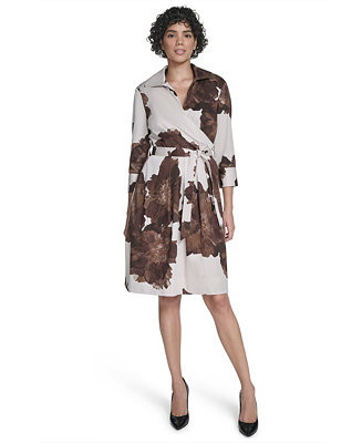 Women's V-Neck Shirt Dress | Macy's