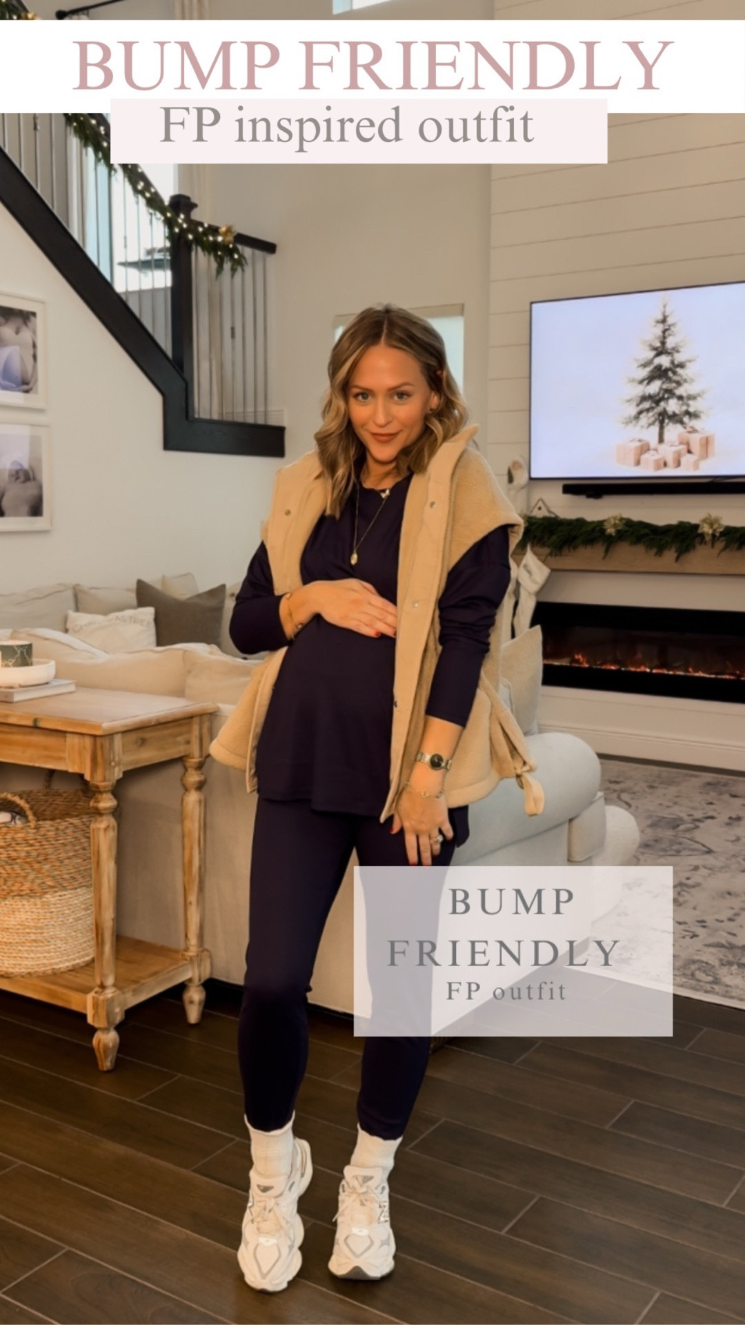 Outfit video of the FP inspired vest and set you need! Bump friendly and beyond! Wearing a size small in both! 

#LTKBump #LTKFindsUnder100 #LTKmomlife