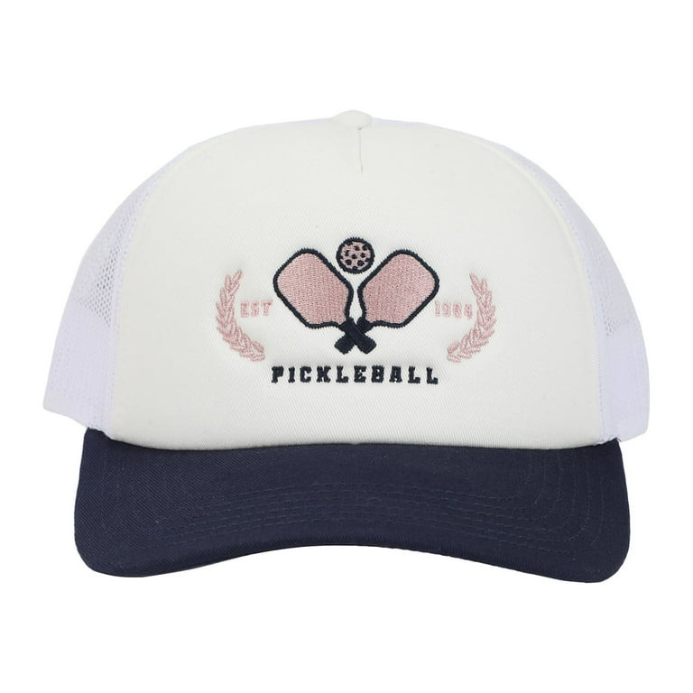 Pickleball Paddles White Foam Trucker Hat | Walmart (US)