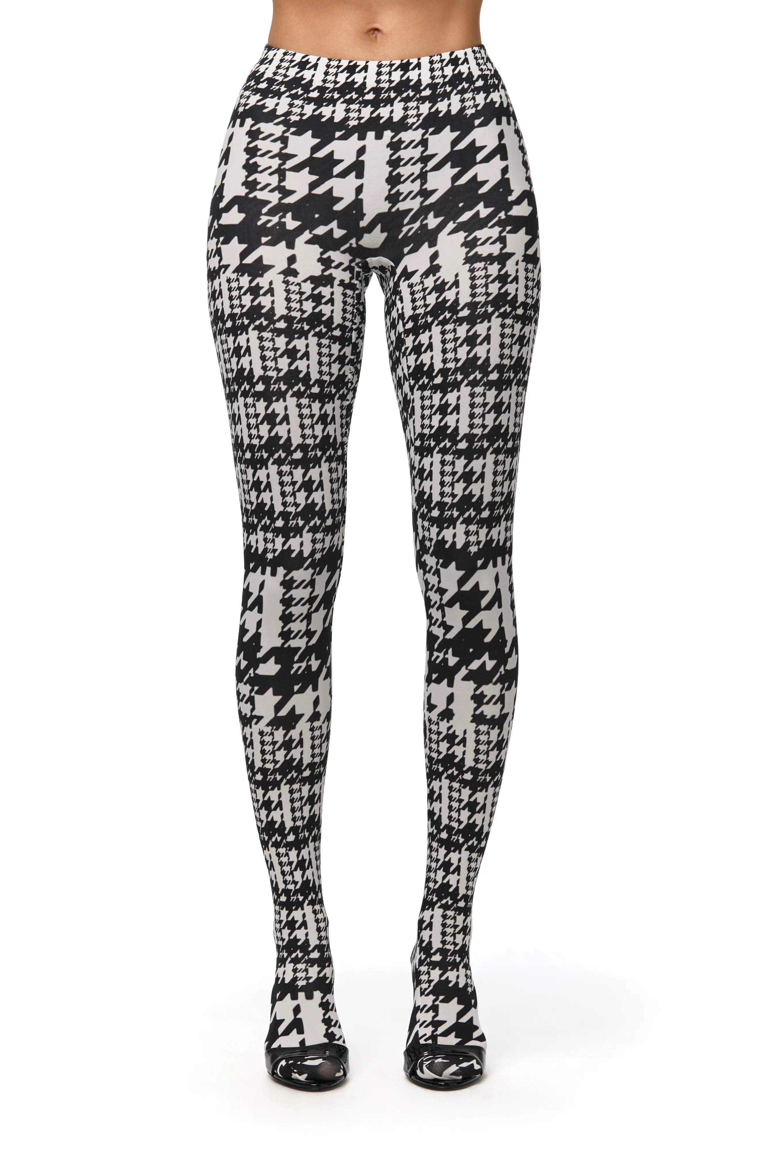 Naked Wardrobe Naked Print Closed-Toe Leggings (Women) | Nordstrom | Nordstrom