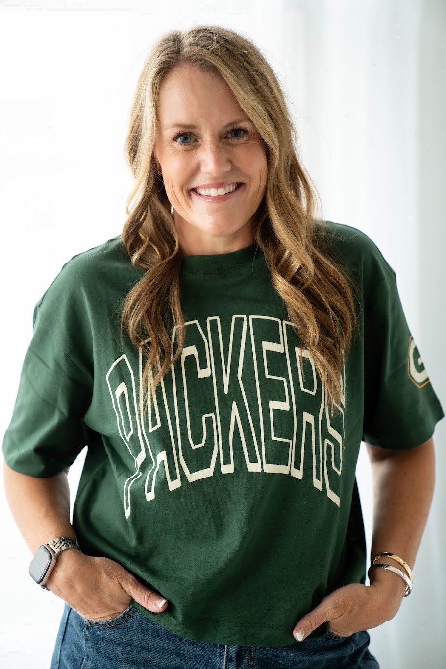 Green Bay Packers gear! Go Pack Go! 

NFL teams game day outfit football season packers

#LTKmomlife #LTKootd #LTKgrwm