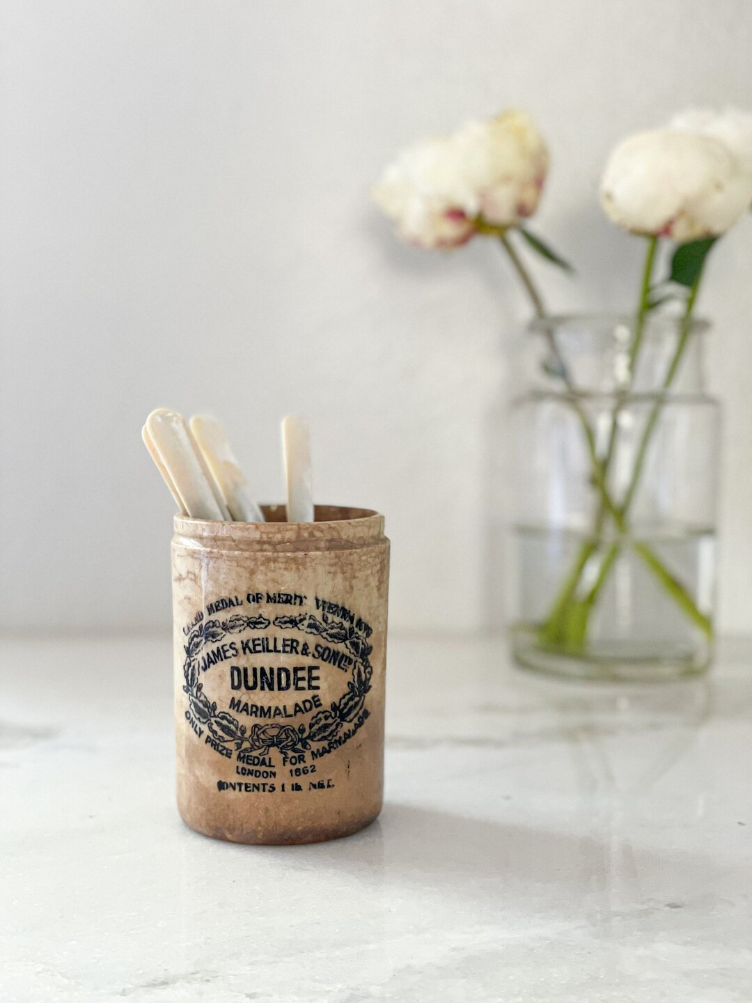 Vintage Stained Dundee Marmalade Jar Pot - Etsy | Etsy (US)