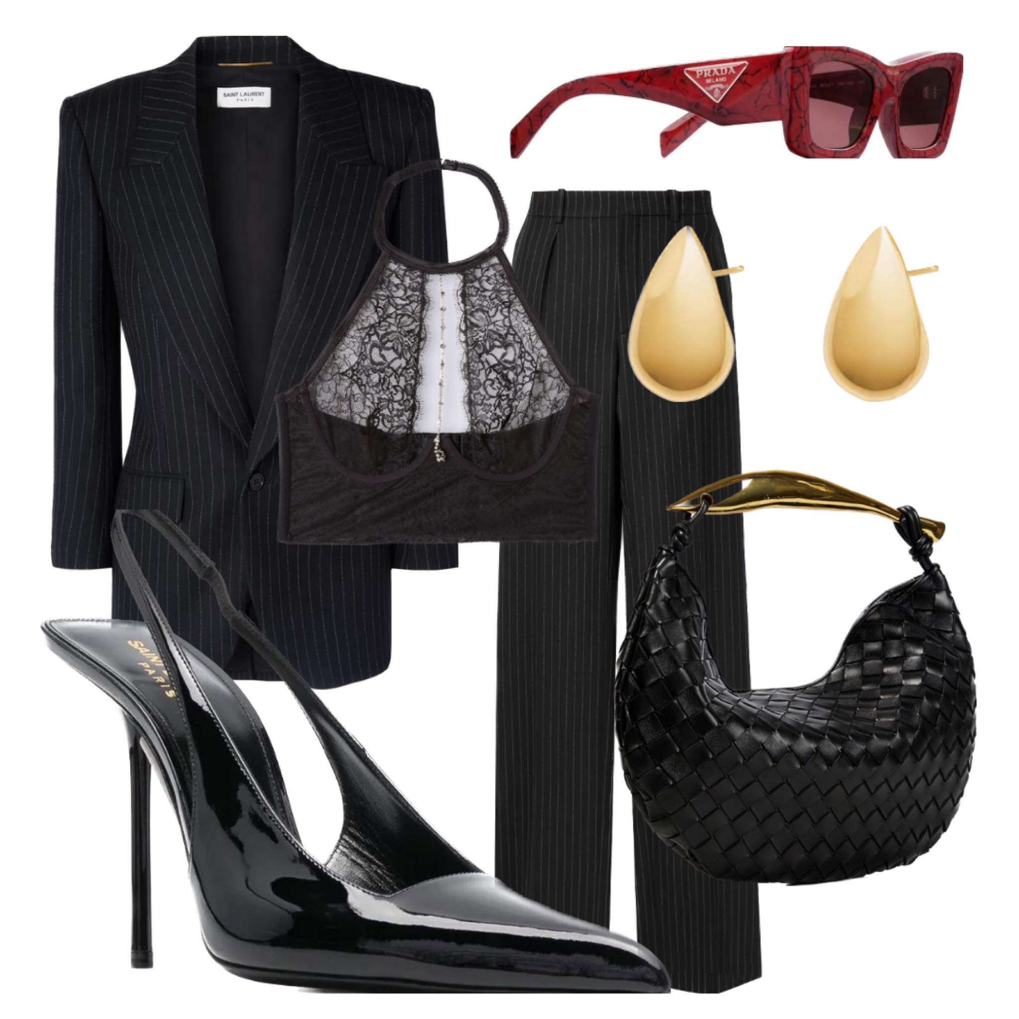 Chic suit outfit! 