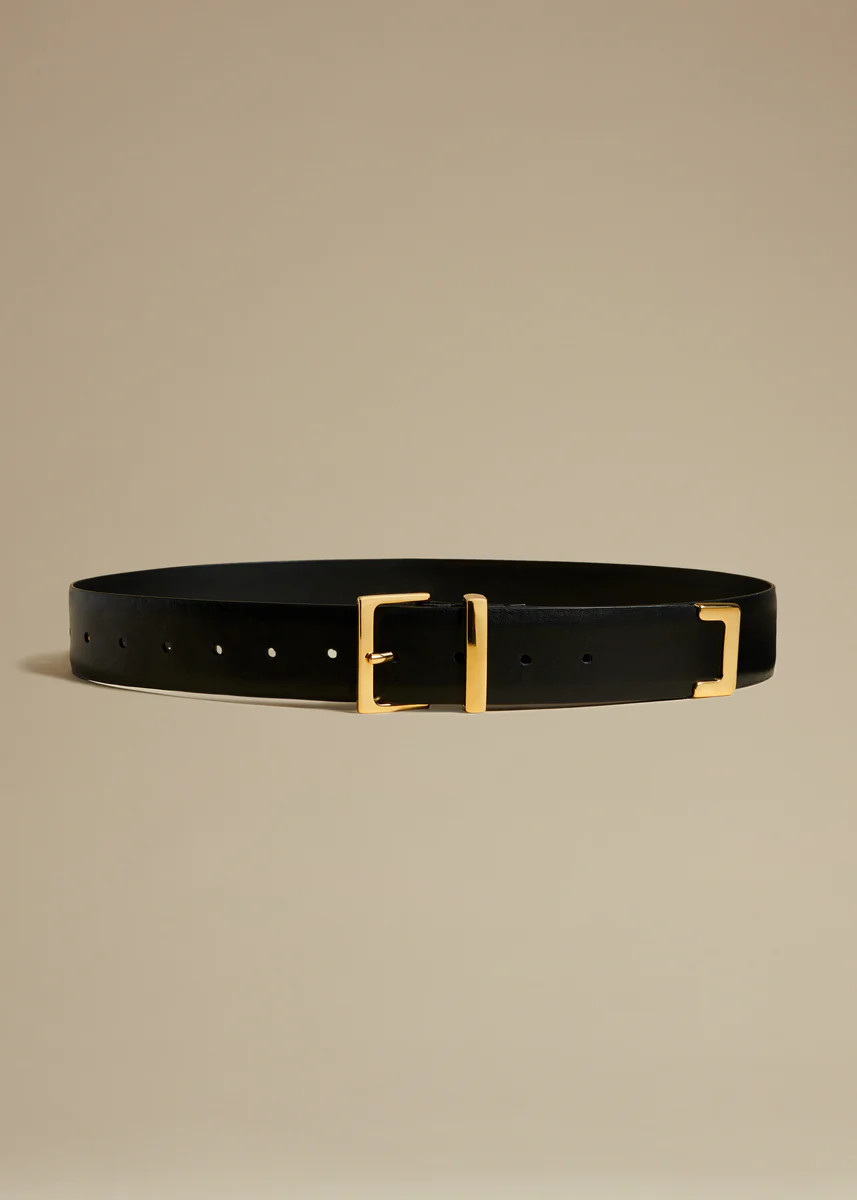 The Robbi Belt in Black | Khaite