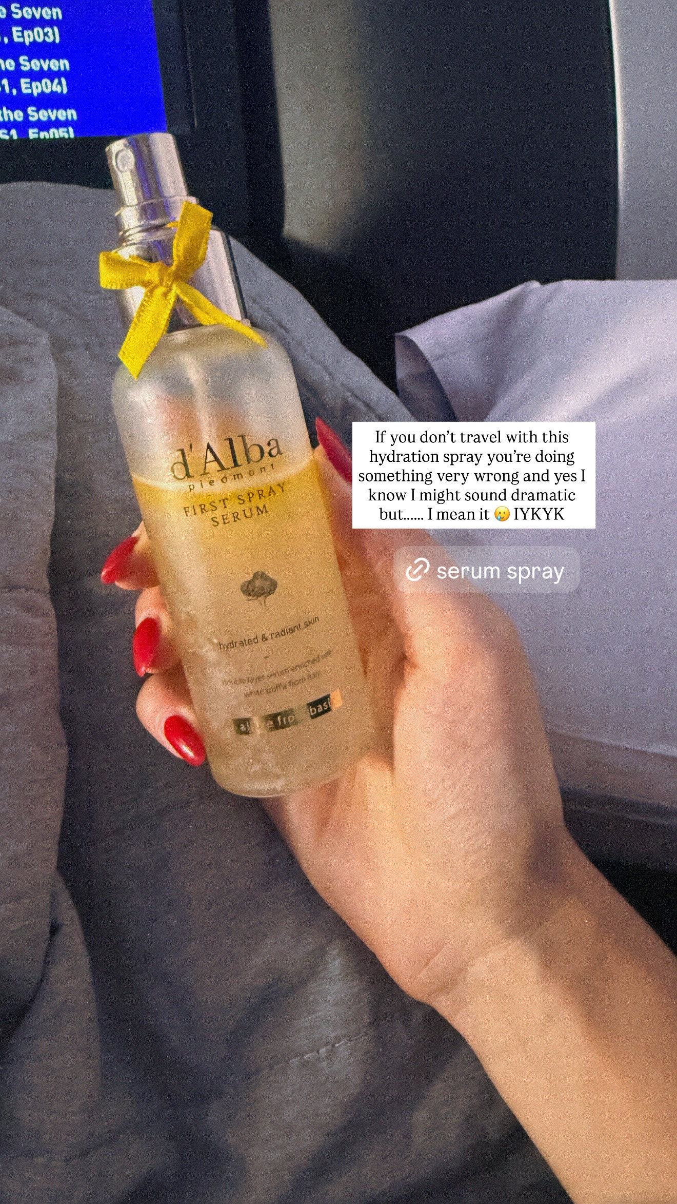 this serum spray is the best while traveling! 

 #LTKBeauty #LTKTravel