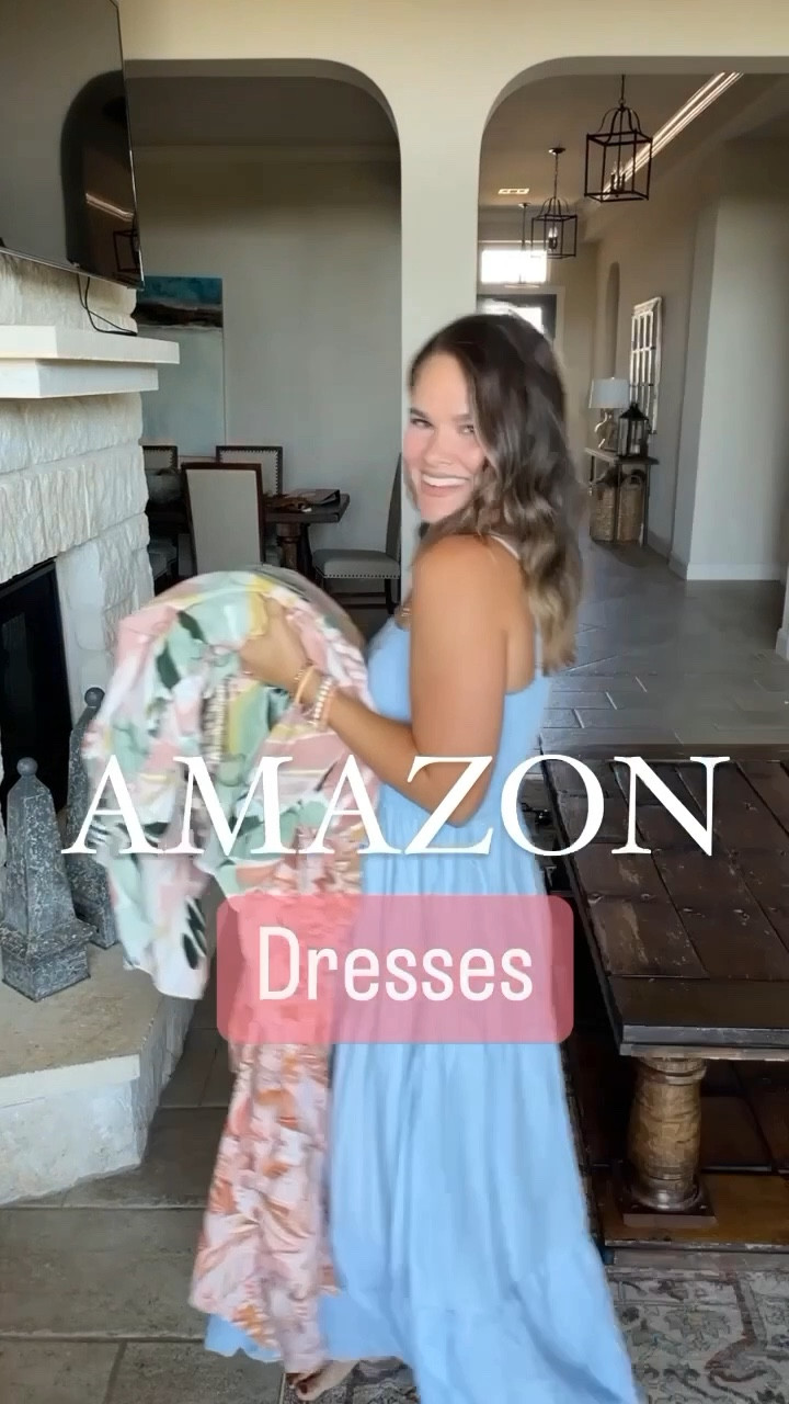 Like and comment “SPRING DRESSES” to have all links sent directly to your messages. Part 1 of Amazon spring dresses love these pretty colors - you can easily throw a denim jacket over- would be pretty for Easter or spring break too 💕
.
#springdress #springdresses #amazondresses #amazonfashion #springbreakoutfit #resortwear #easter 

#LTKFindsUnder50 #LTKSaleAlert #LTKStyleTip