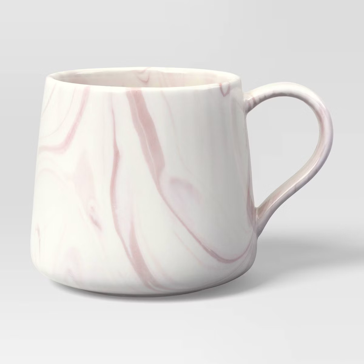 17.15oz Marble Glaze Mug Mauve/Pink - Threshold™ | Target