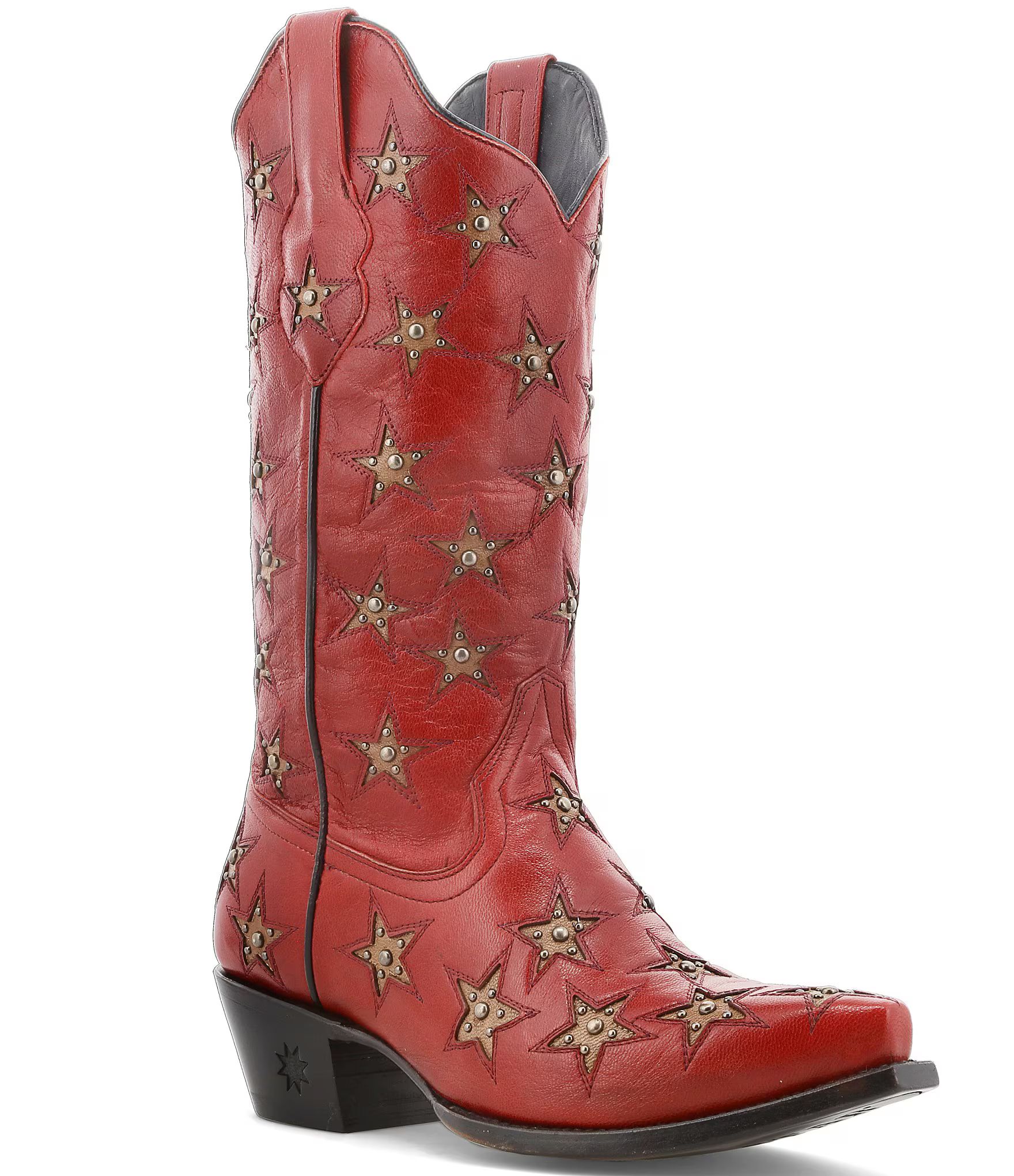 Marfa Star Stud Embellished Western Boots | Dillard's