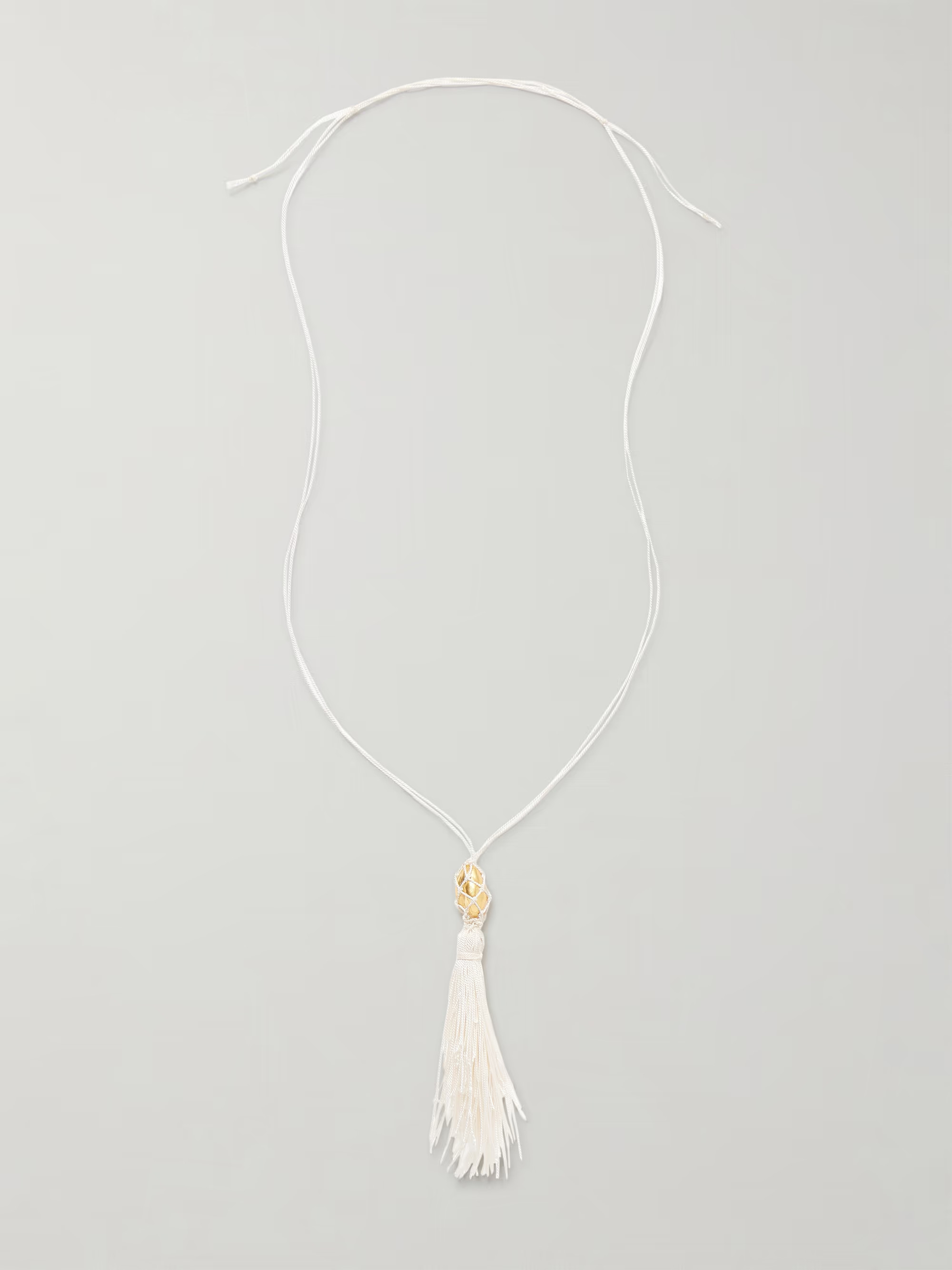 Melody cord and gold-plated necklace | NET-A-PORTER (US)