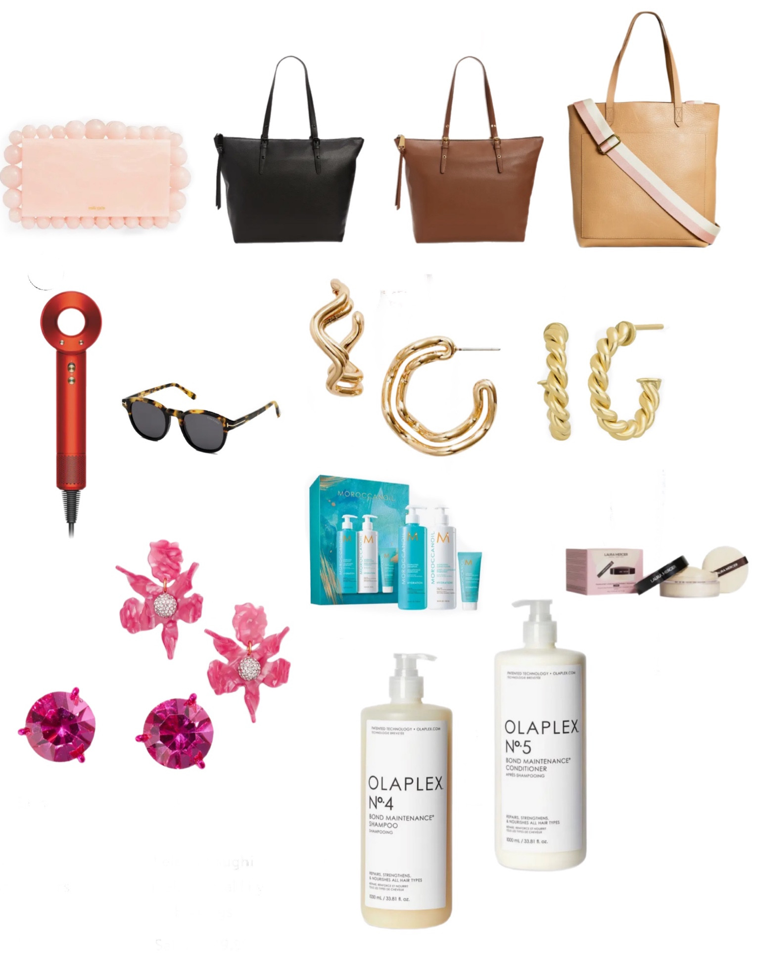 Accessories and the perfect go to leather bags! Olaplex, Tom ford, and gold hoops! 

#LTKstyletip #LTKxNSale #LTKFind