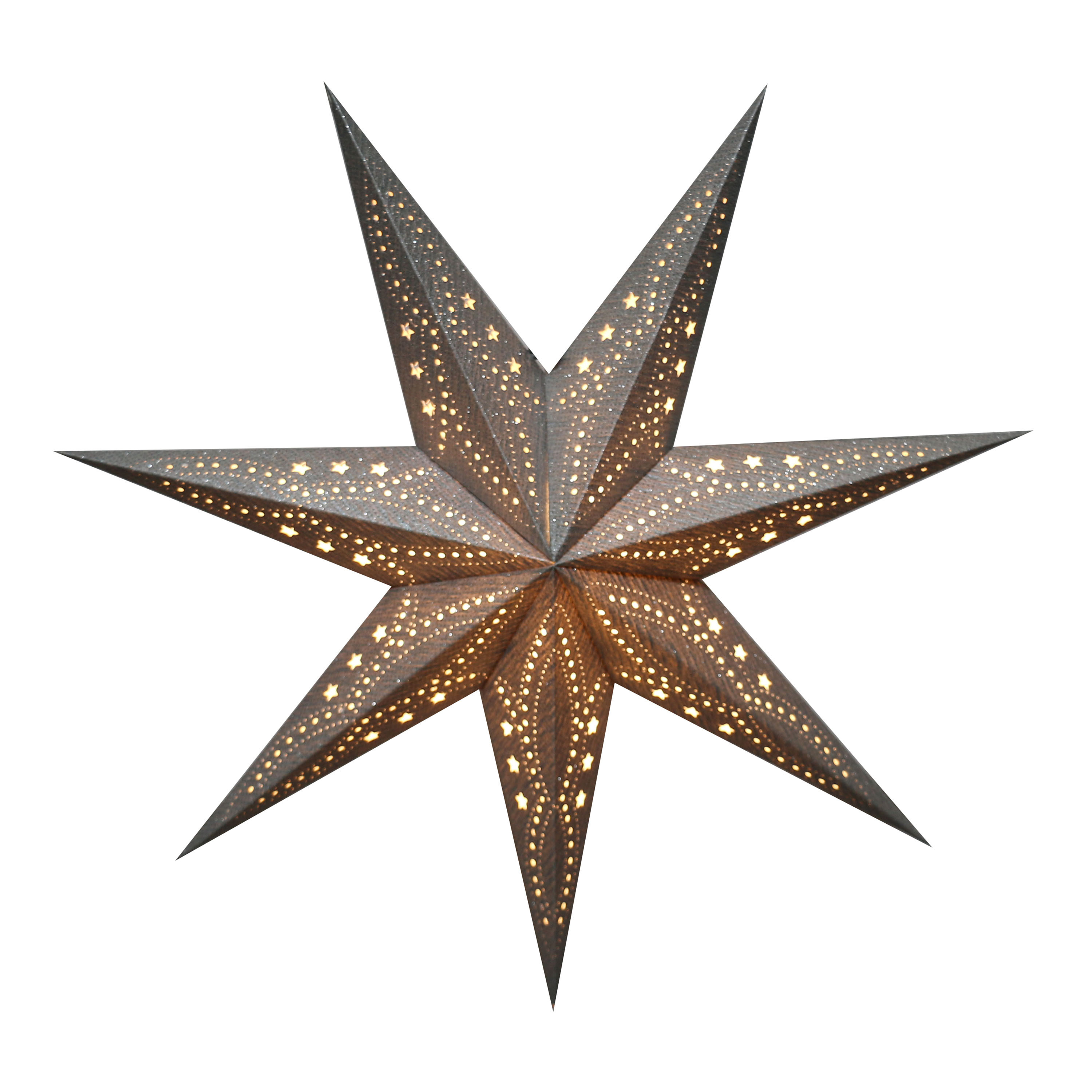 Metallic Paper Cutout Star Hanging Decor | World Market