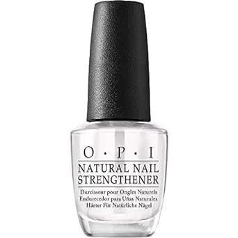 OPI Natural Nail Strengthener, Vegan Formula, Infused with Vitamin A & E, Helps Prevent Discolora... | Amazon (US)
