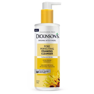 Dickinson's Original Witch Hazel Pore Perfecting Foaming Daily Cleanser - 12fl oz | Target