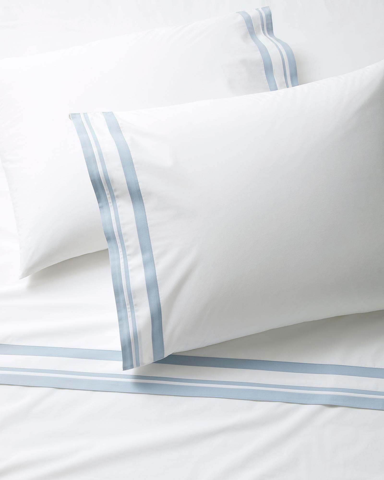 Castine Percale Duvet Cover | Serena and Lily