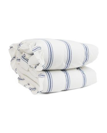 3pc Nantucket Striped Comforter Set | TJ Maxx