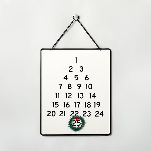 Holiday Advent Calendar with Wreath - Hearth & Hand™ with Magnolia | Target