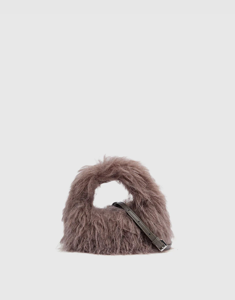 Fluffy Shoulder Bag | Urban Revivo