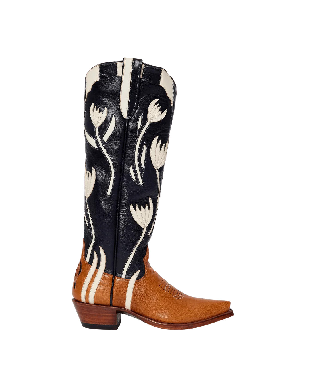 Dolly Navy | Luxury Fashion Women's Cowboy Boots | Miron Crosby | Miron Crosby