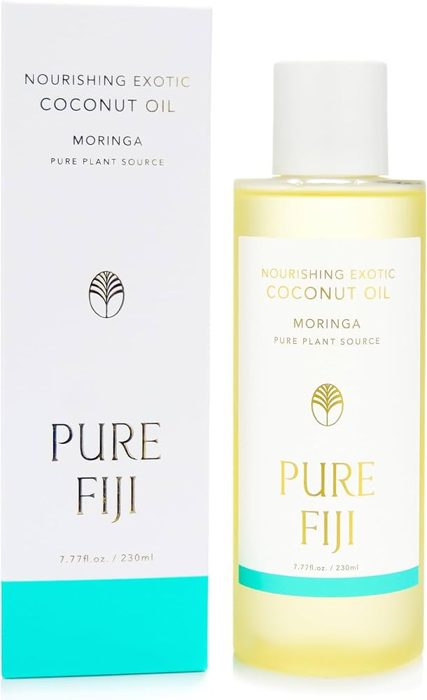 PURE FIJI Nourishing Exotic Coconut Body Oil, Moringa (7.7 fl oz/230ml) | Amazon (US)