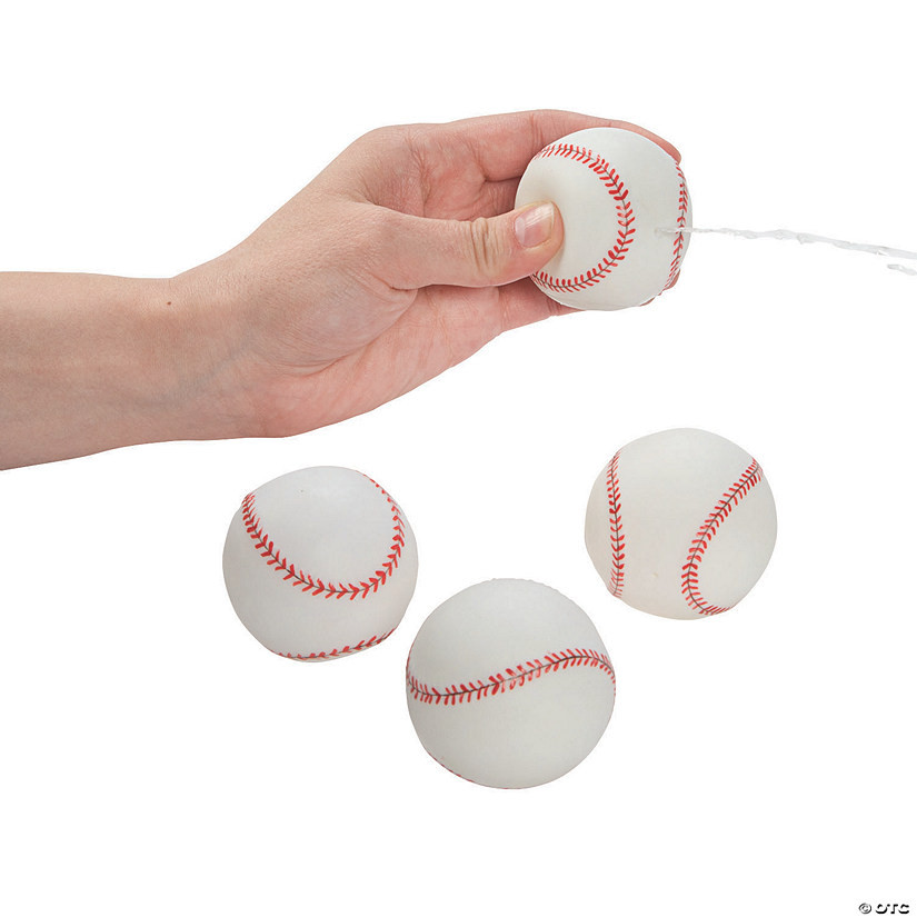 Mini Baseball Squirt Toys - 12 Pc. | Oriental Trading Company