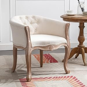 Bonzy Home French Accent Chair for Living Room Bedroom, French Country Chair with Memory Foam and... | Amazon (US)