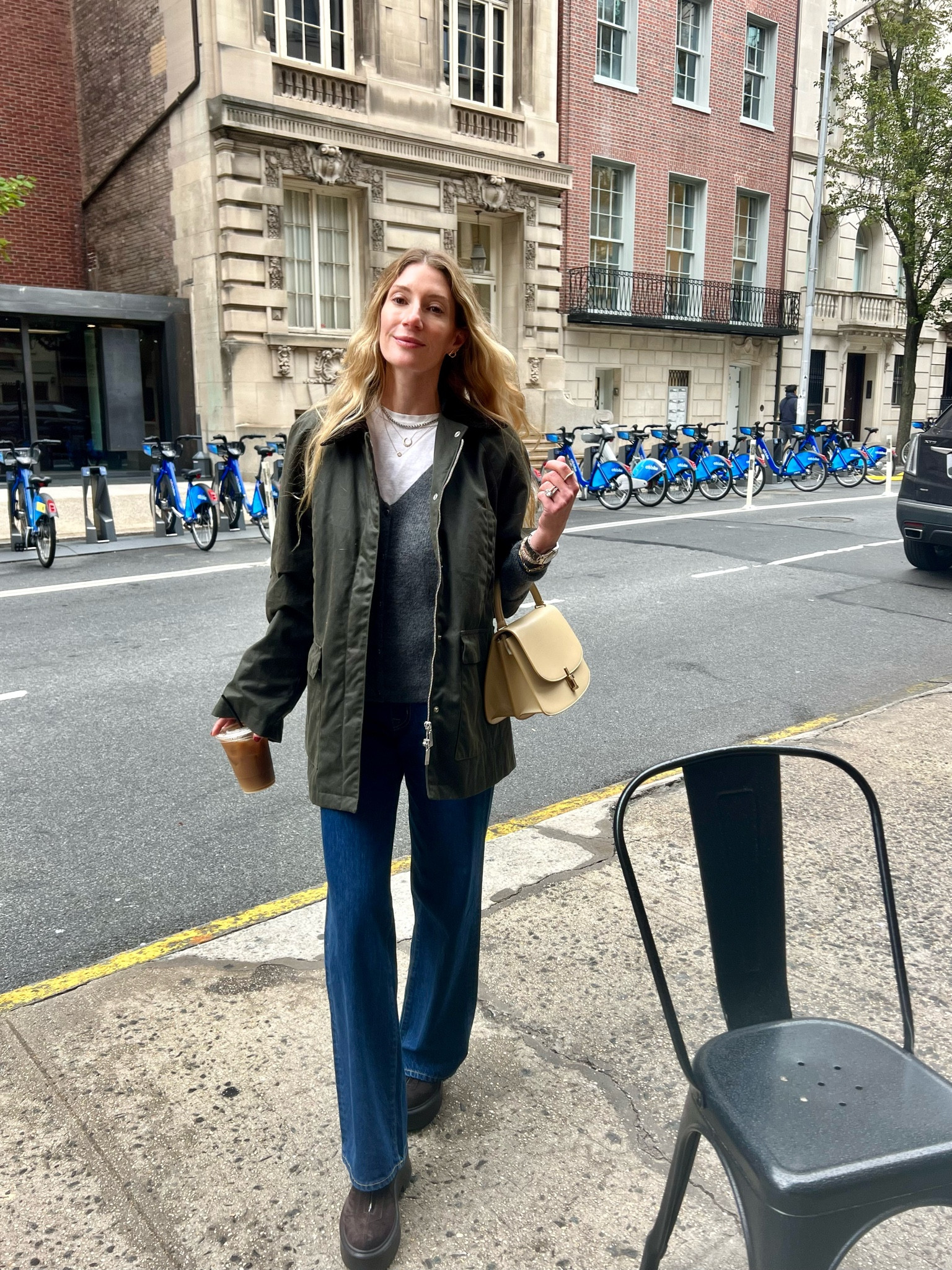 Today’s fall look!
Jeans true to size 
T shirt xs 
CARDI XXS 
Best boots true to size 
Jacket oversized and in a 32
Bag linked 

#LTKshoecrush #LTKitbag #LTKstyletip