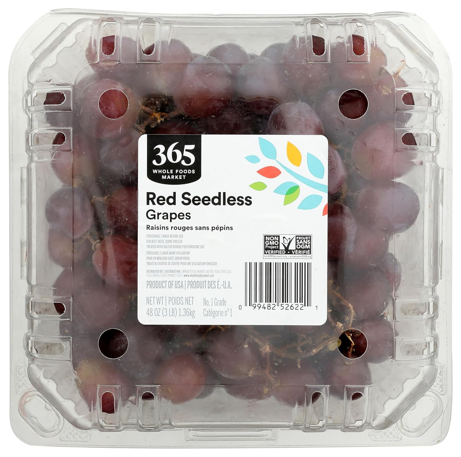 Produce, Grape Red Sdls Clamshell , 48 Ounce | Amazon (US)