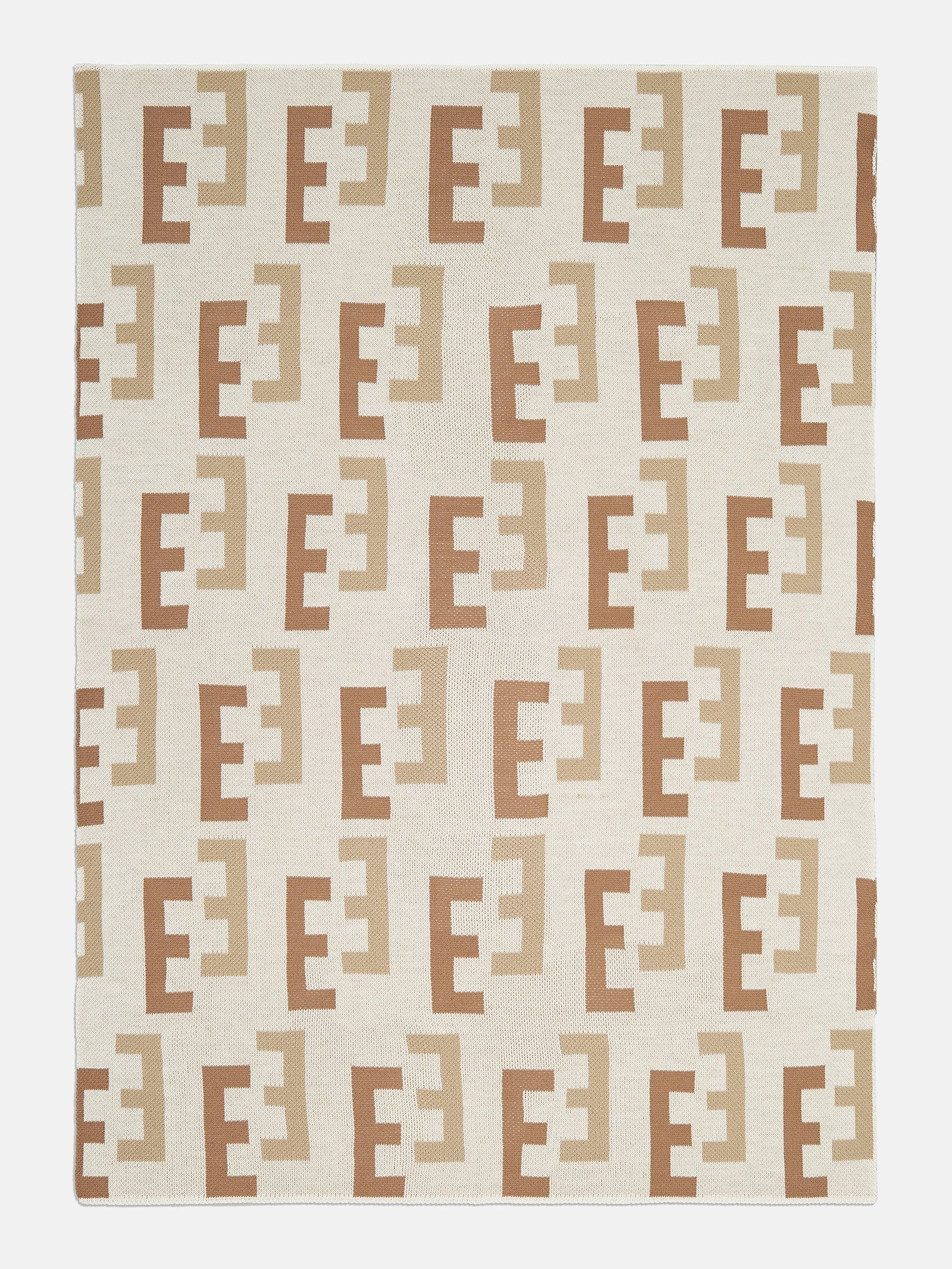 Mirror Image Custom Blanket - Natural / Beige | BaubleBar (US)