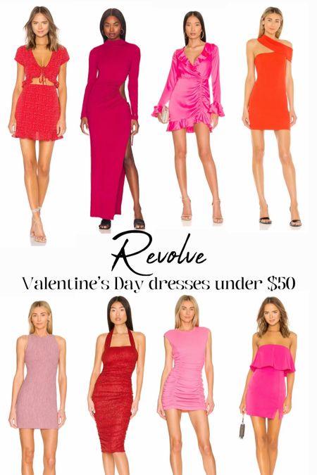 Revolve Valentine’s Day dresses under $50!! 💕❤️ #vday #valentinesday #dresses #vdaydresses 

#LTKunder50 #LTKstyletip #LTKSeasonal