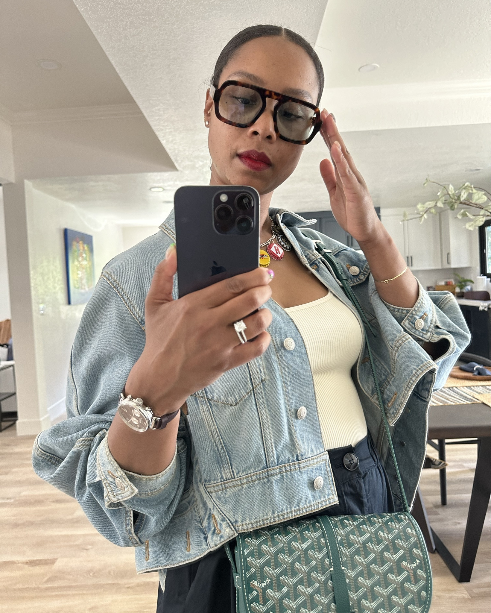 easy summer outfit with a vintage bottle cap necklace! 

#LTKStyleTip #LTKFindsUnder50 #LTKOver40