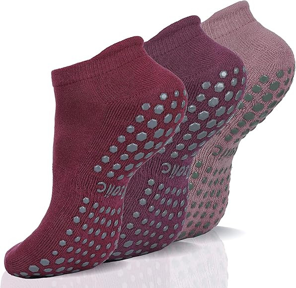 Ozaiic Yoga Socken für Damen und Herren,Stoppersocken,Antirutschsocken,Barfuß,Rutschfeste,Pilat... | Amazon (DE)