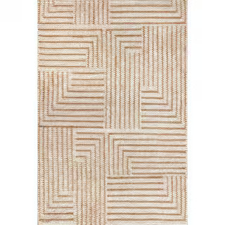RUGS USA Lauren Liess Grassland Handwoven Jute Ivory 4 ft. x 6 ft. Modern Area Rug VEWL06A-406 - ... | The Home Depot