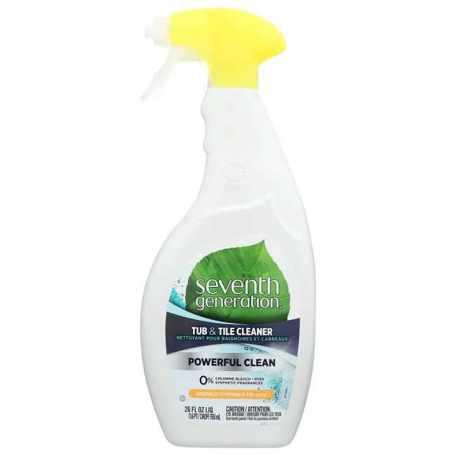 Seventh Generation Tub & Tile Cleaner - Emerald Cypress & Fir 26 fl oz Liquid | Walmart (US)