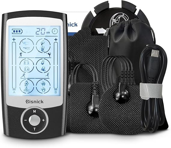 24 Modes TENS Unit, Muscle Stimulator for Pain Relief Therapy, Dual Channel Electronic Muscle Mas... | Amazon (US)