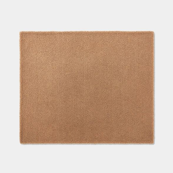 Boucle with Plush Reverse Throw Blanket - Threshold™ designed with Studio McGee | Target