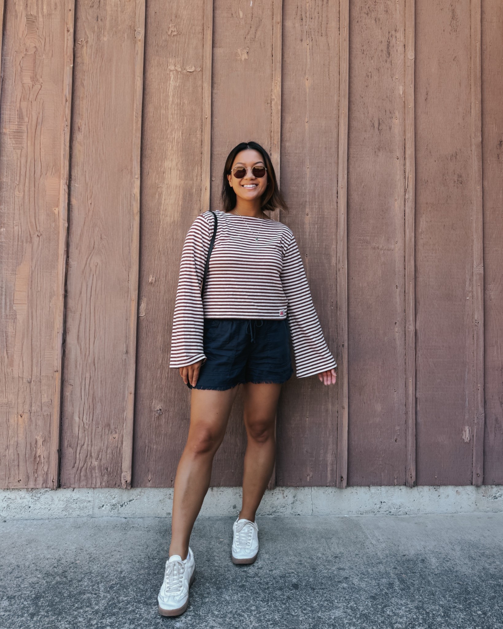 Add a little playfulness to a casual look. I love the bell sleeves on this top! Big plus is that it’s short torso friendly 🙌🏽

#LTKStyleTip #LTKPetite #LTKShoeCrush