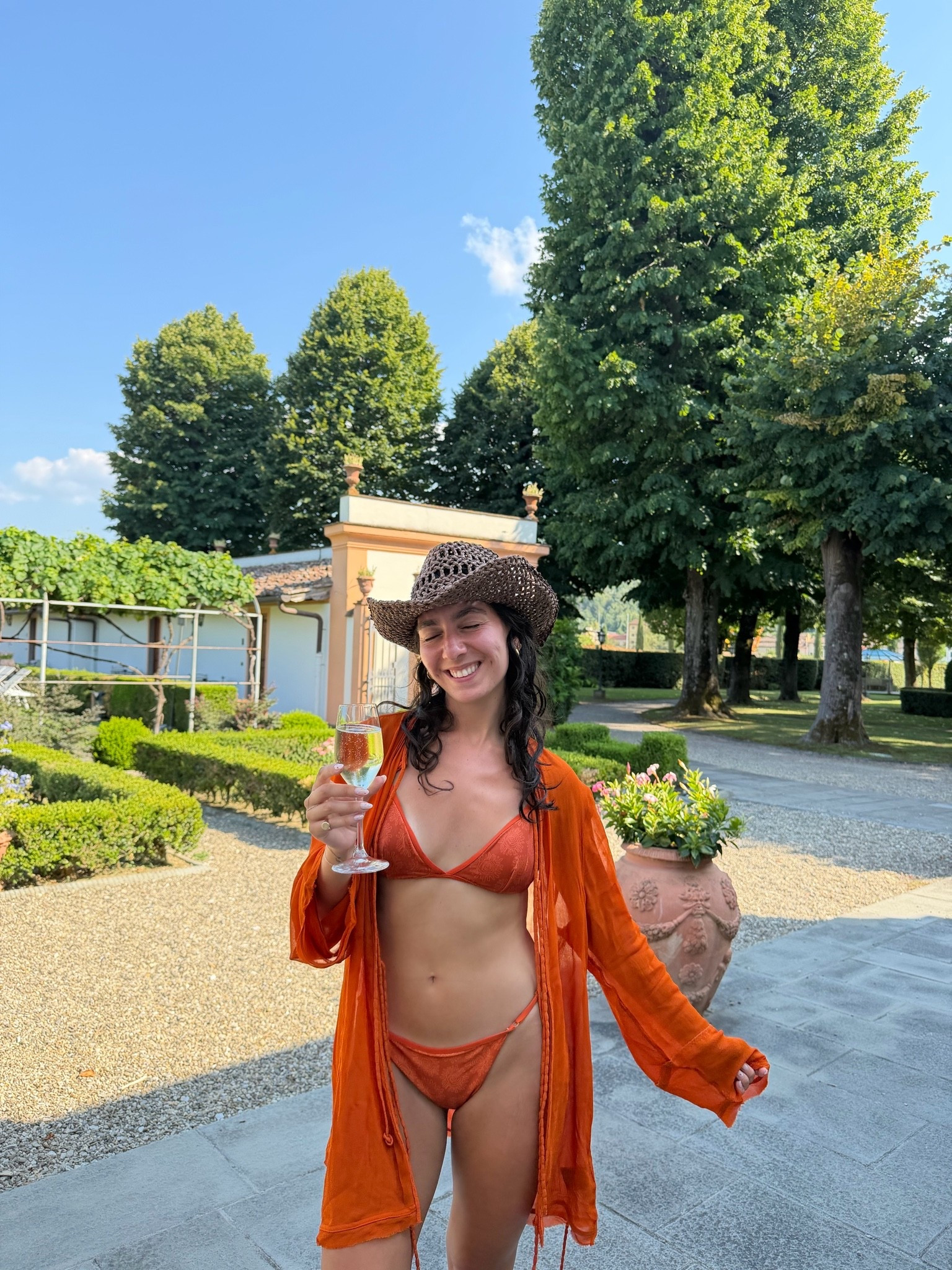 Orange bikini & cover up

#LTKsummer #LTKeurope #LTKtravel