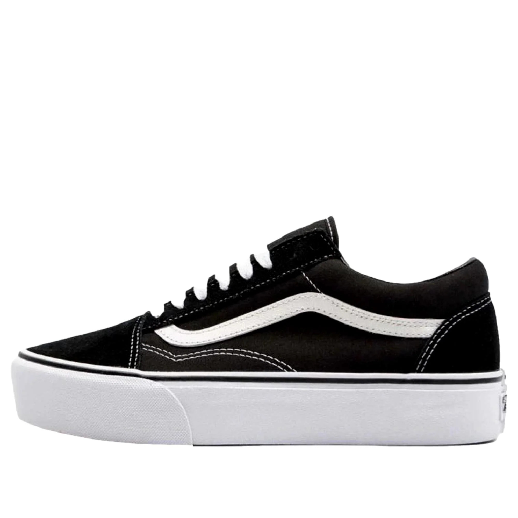 Men's Vans Old Skool Platform Black / White VN0A3B3UY28 | Shop Simon