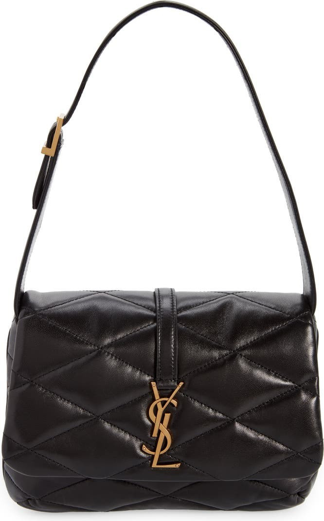 Saint Laurent Le 5 à 7 Matelassé Quilted Leather Mini Hobo Black Bag Bags Nordstrom Sale | Nordstrom