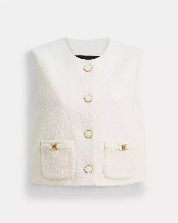 Heritage C Boucle Vest | Coach (US)