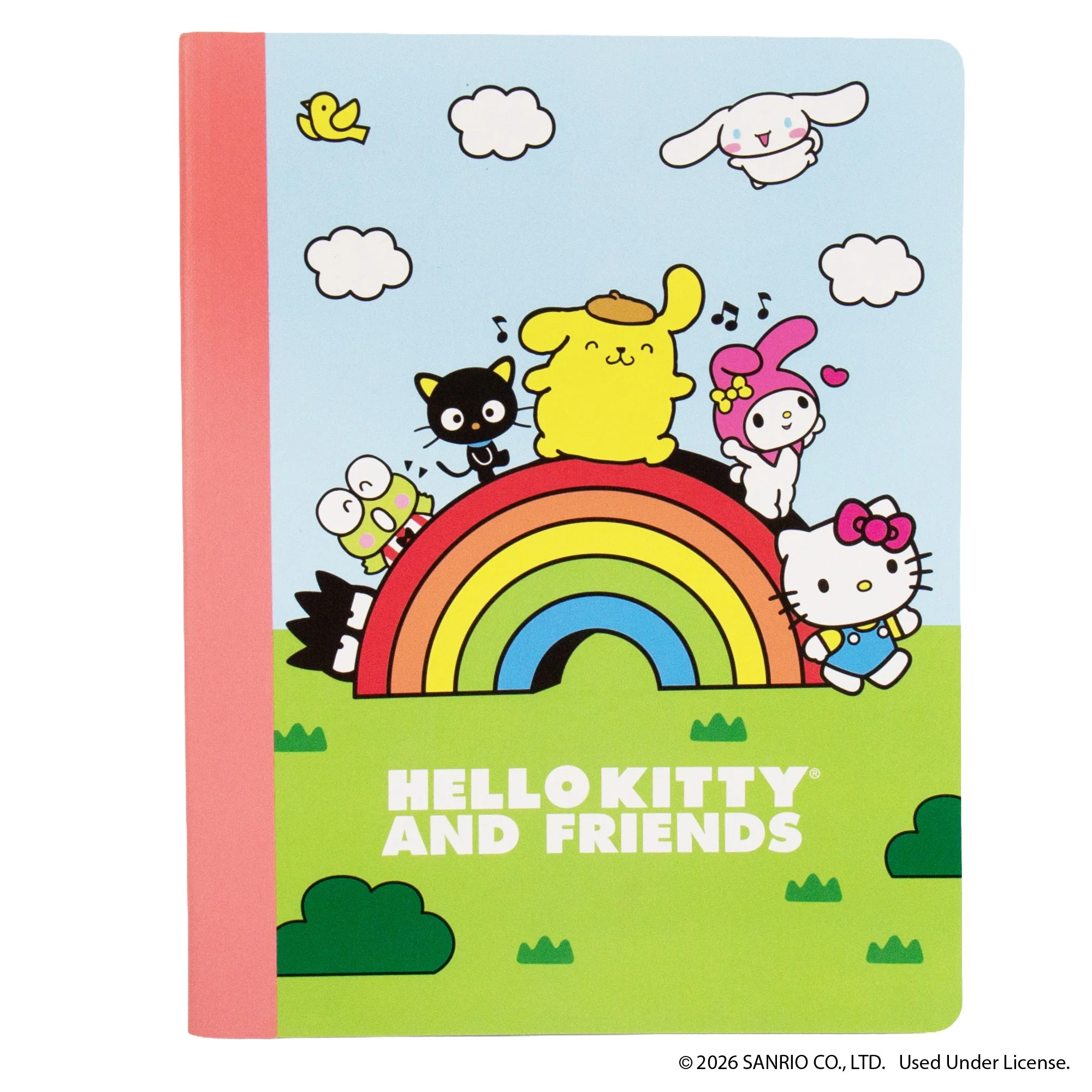 Hello Kitty and Friends Wide-Ruled Composition Notebook, 80 Pages, 7.5 x 9.5 Inches | Walmart (US)