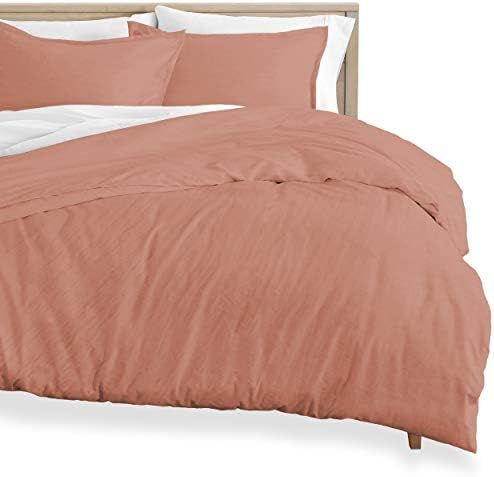 Bare Home Washed Duvet Cover and Sham Set - King Size - Premium 1800 Ultra-Soft Brushed Microfibe... | Amazon (US)