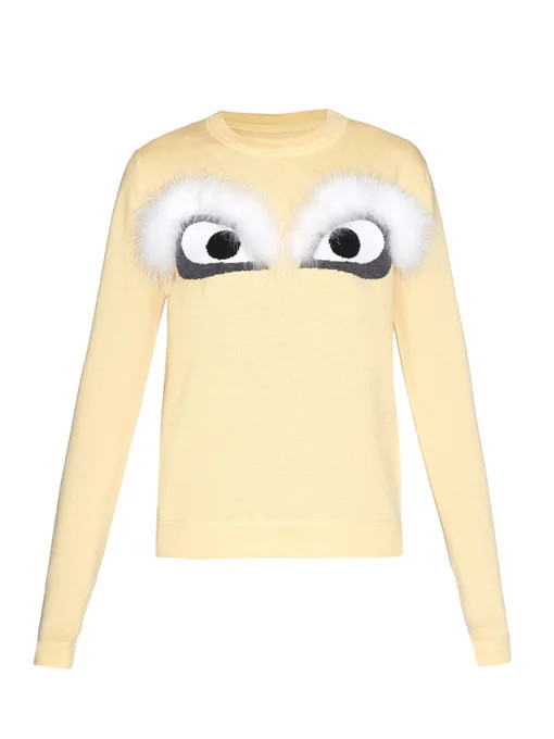 Bug-eyes wool sweater | Matches (UK)