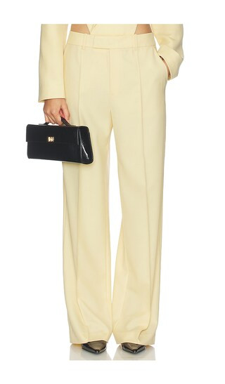 Ronny Kobo Rowley Pant in Lemon. - size M | Revolve Clothing (Global)