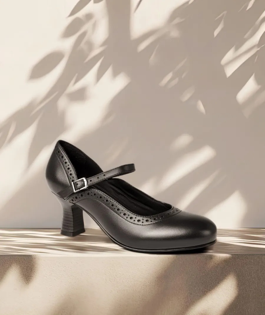 Lilly Leather Mary Janes | Joe Browns