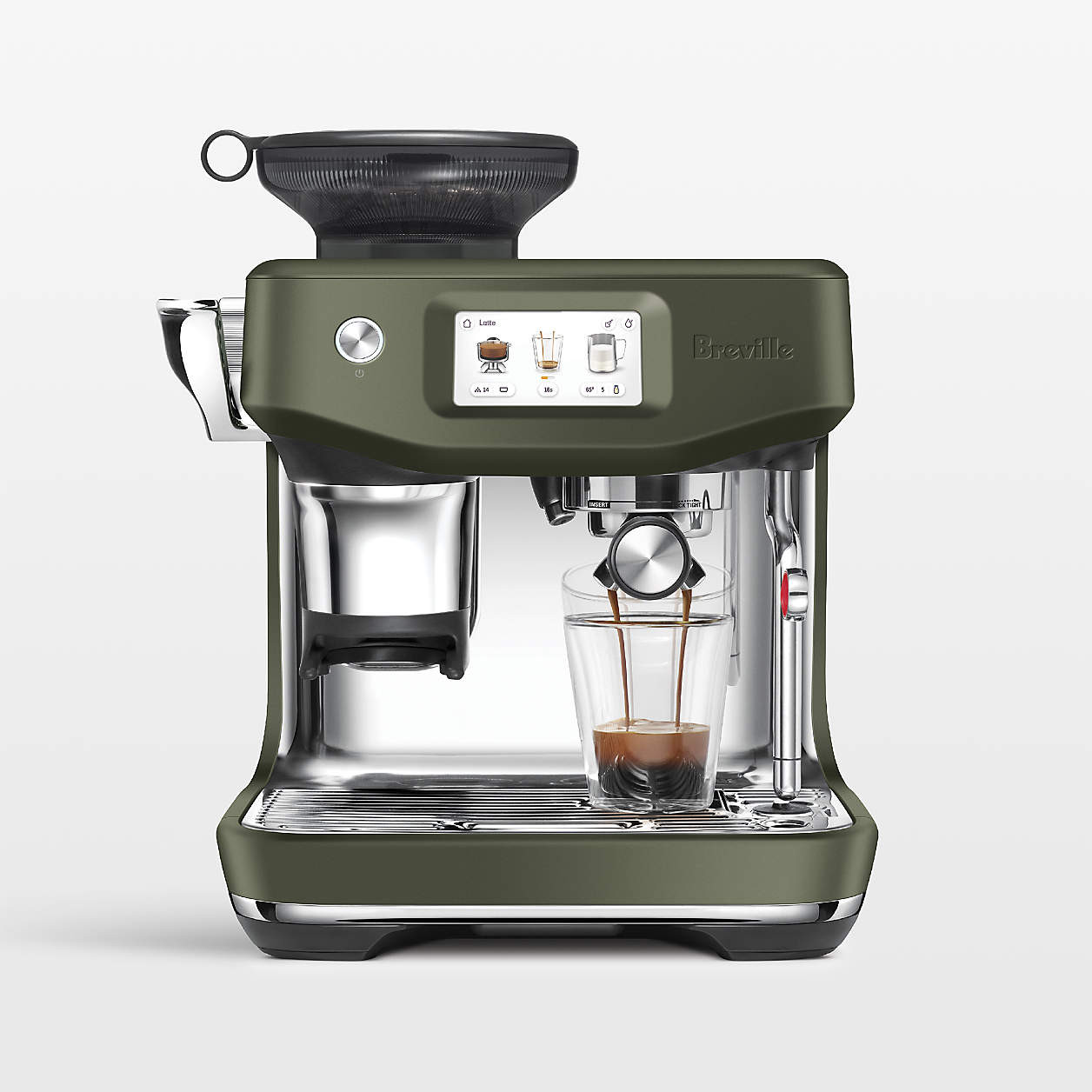 Breville Barista Touch Impress Espresso Machine + Reviews | Crate & Barrel | Crate & Barrel