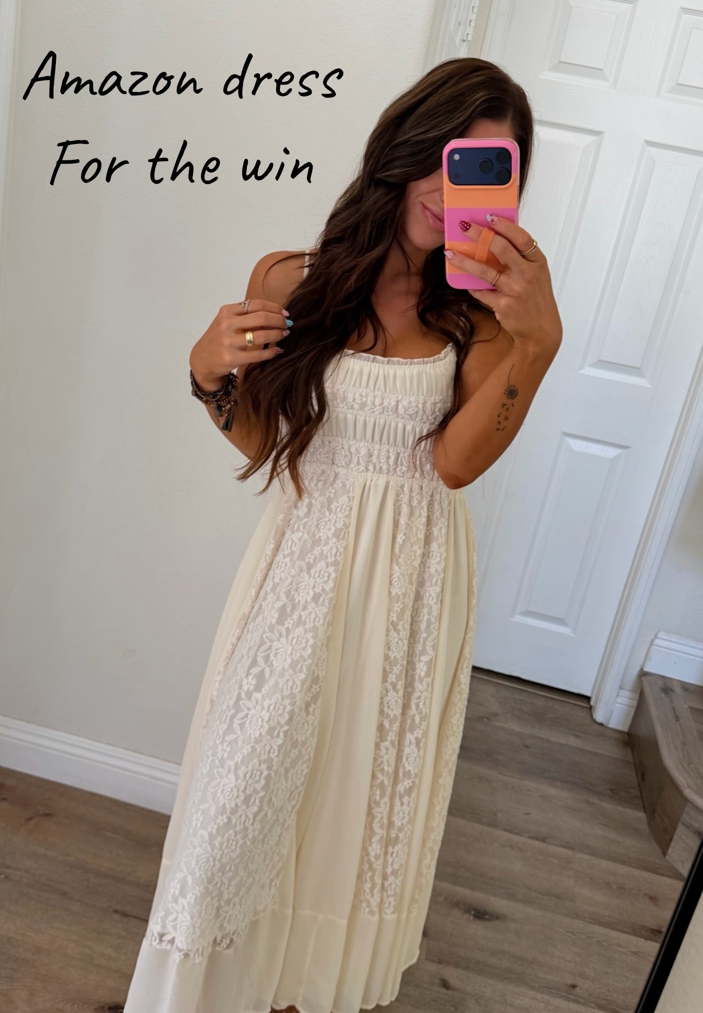 Such a pretty dress 
Runs tts - if anything runs bigger

#LTKootd #LTKdayinmylife #LTKgrwm