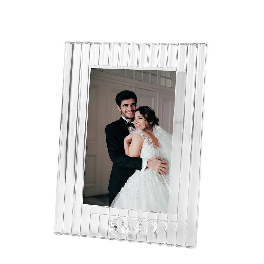 KitCom Luxury Diamond Crystal Craft Standing Photo Frame, 5x7 (7.48" x 9.84") | Amazon (US)